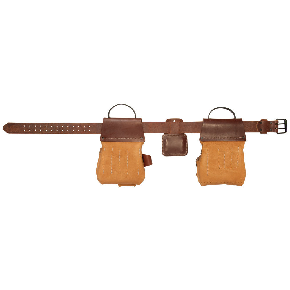 Leather Super Trimmer Tool Belt M/L Brown