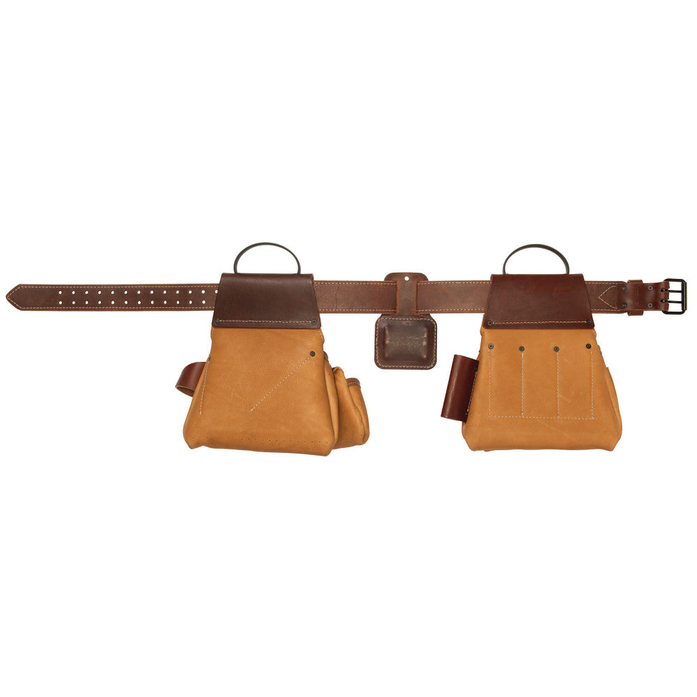 Left-Handed Leather Super Framer Belt M/L Brown