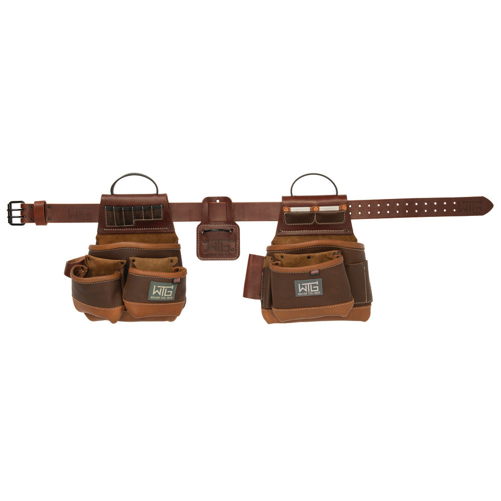 Leather Framer Tool Belt S/M Brown