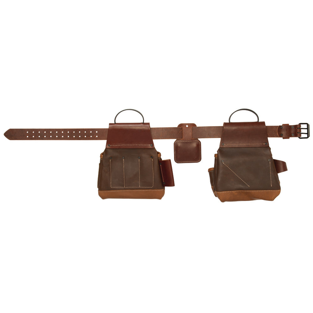 Leather Framer Tool Belt M/L Brown
