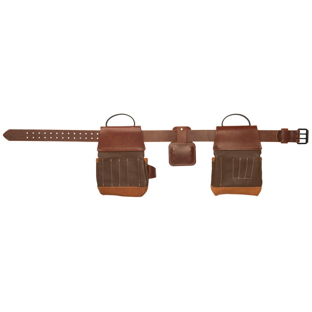Leather Trimmer Tool Belt M/L Brown