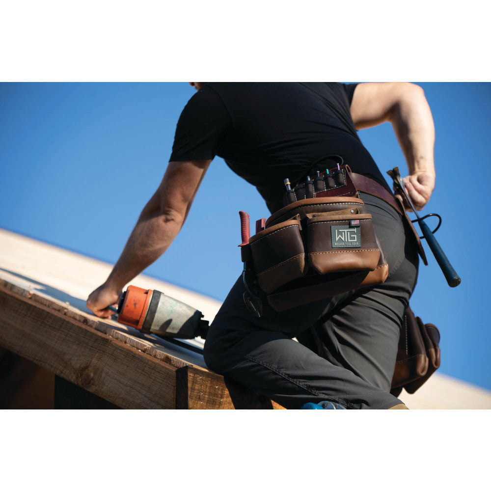 Leather Pro Roofer Tool Belt