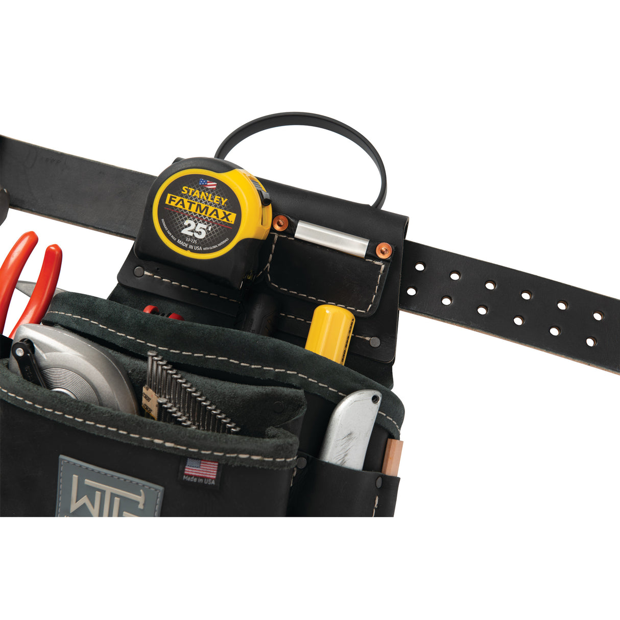 Leather Classic Framer Tool Belt, tools