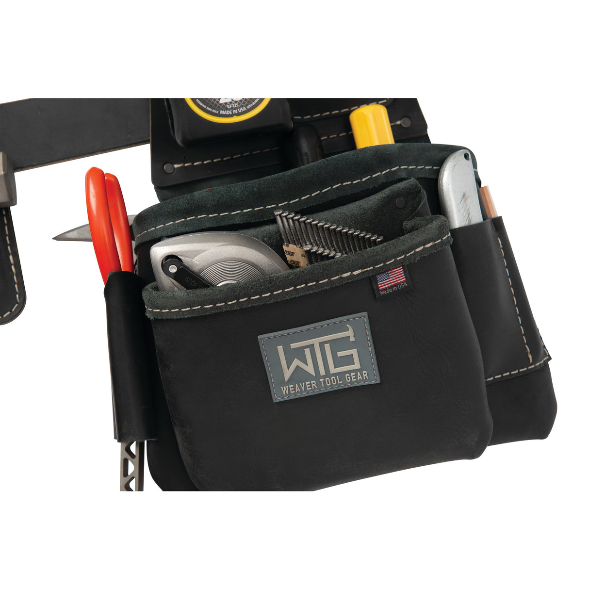 Leather Classic Framer Tool Belt, tools