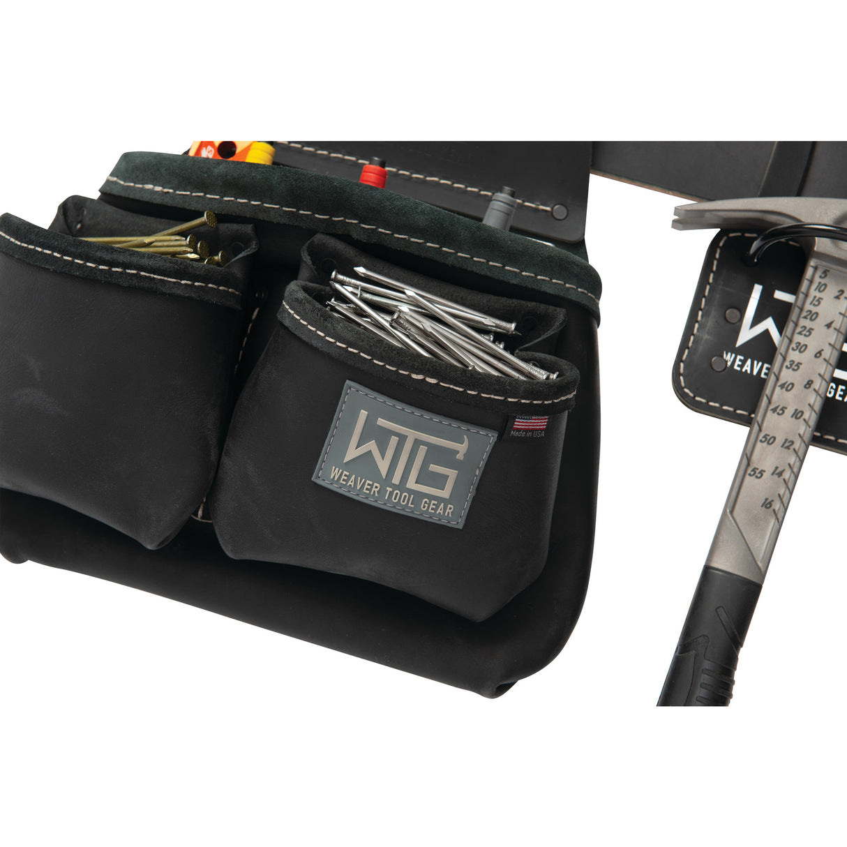 Leather Classic Framer Tool Belt, nails