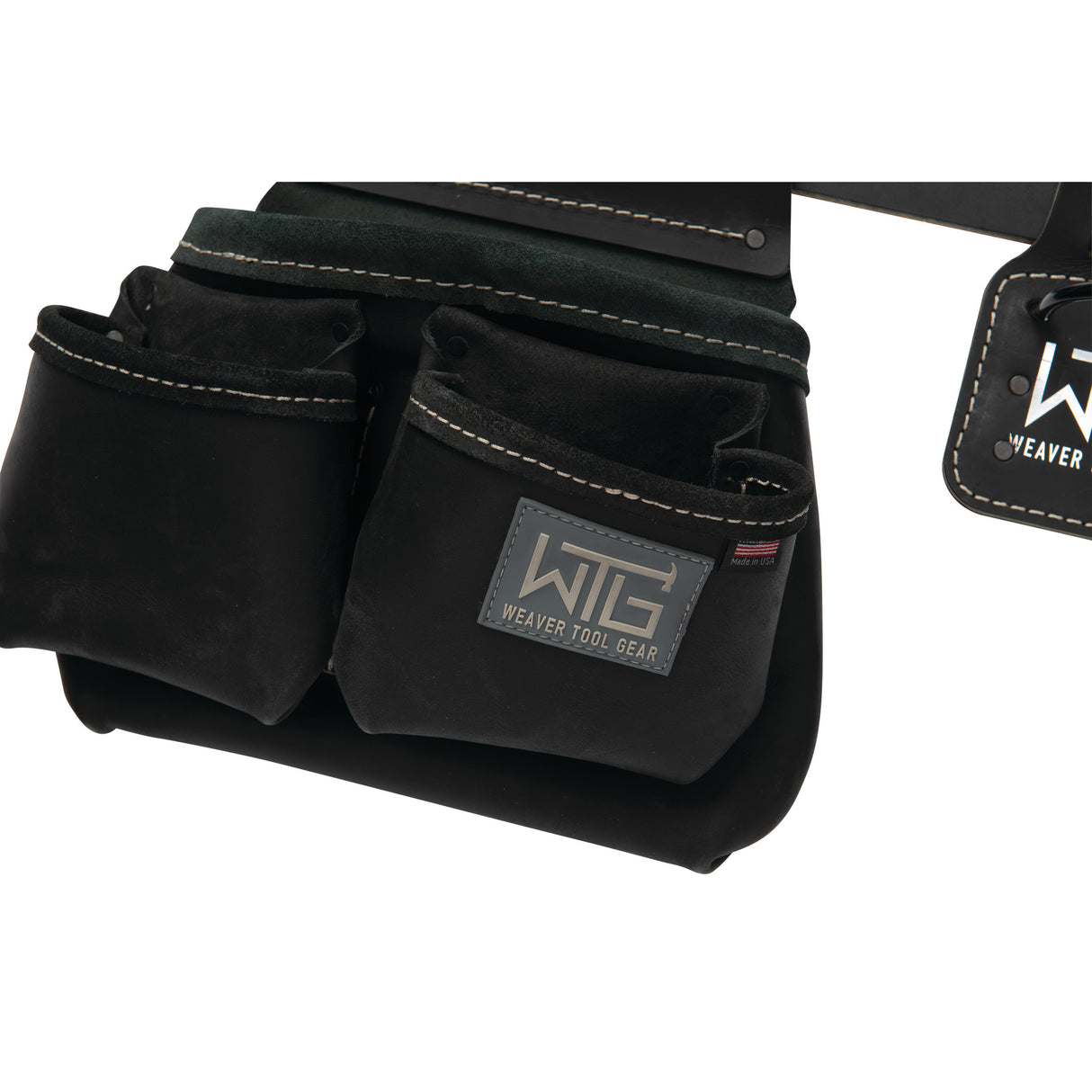 Leather Classic Framer Tool Belt, left pouch