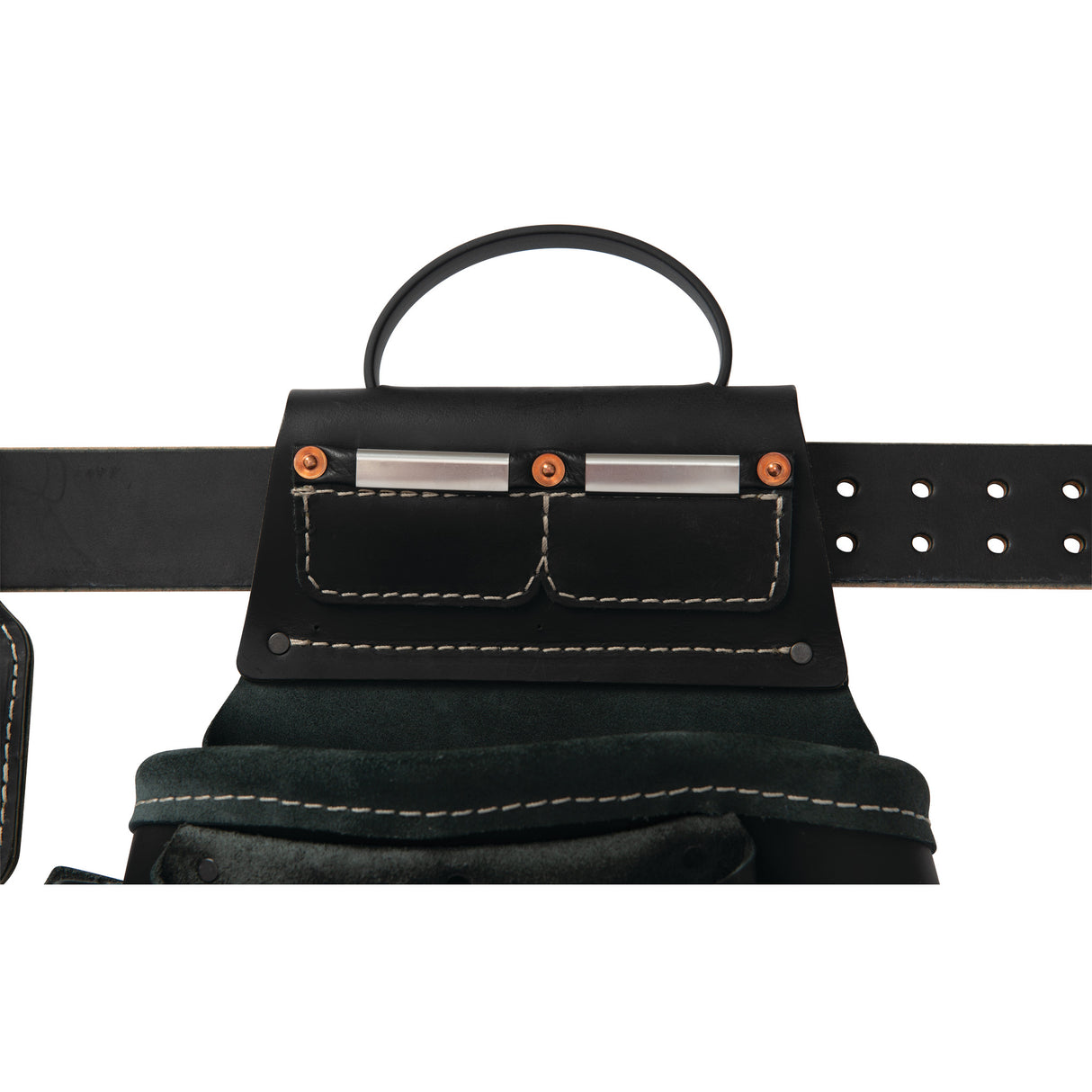 Leather Classic Framer Tool Belt, rivets