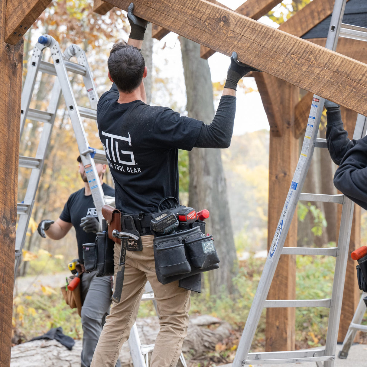 Leather Clip-On Cell Phone Holder