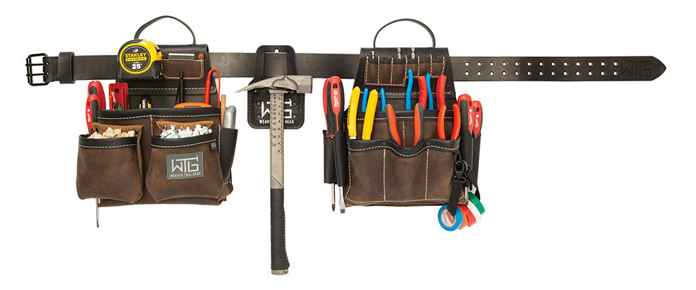 Leather Electrician Tool Belt
