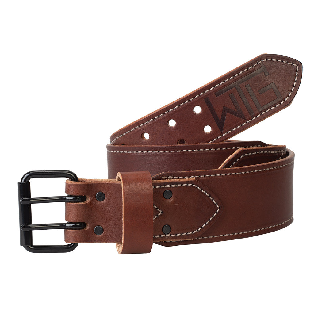 2-1/2" Harness Leather Belt 