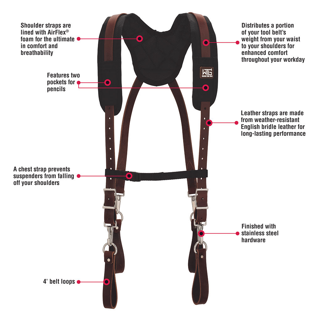 Comfort Plus Suspenders – Weaver Tool Gear