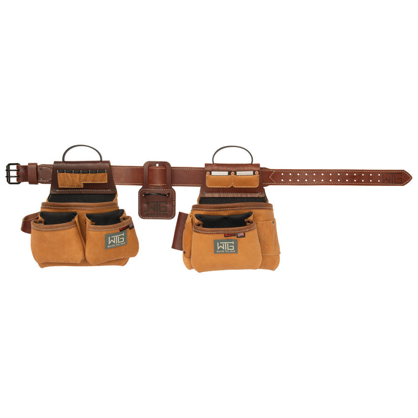 Leather Super Framer Tool Belt S/M Brown