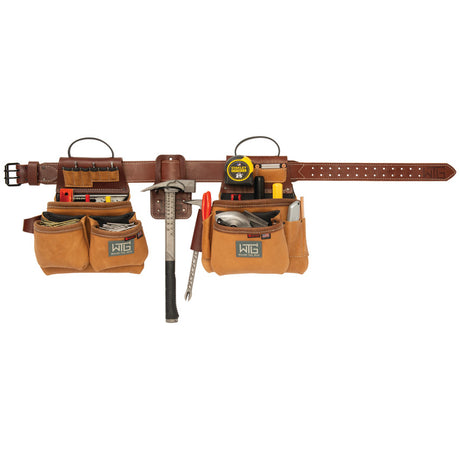 Leather Super Framer Tool Belt L/XL Brown