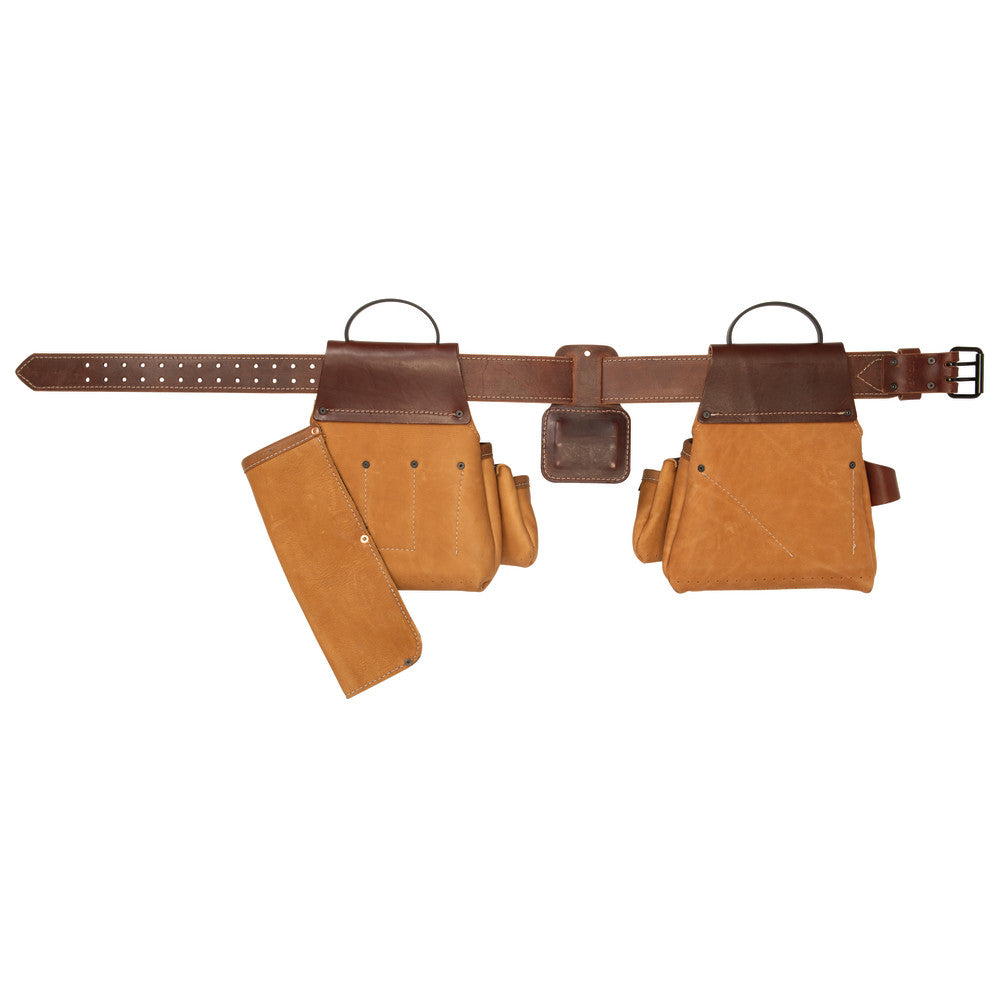 Leather Super Roofer Tool Belt M/L Brown