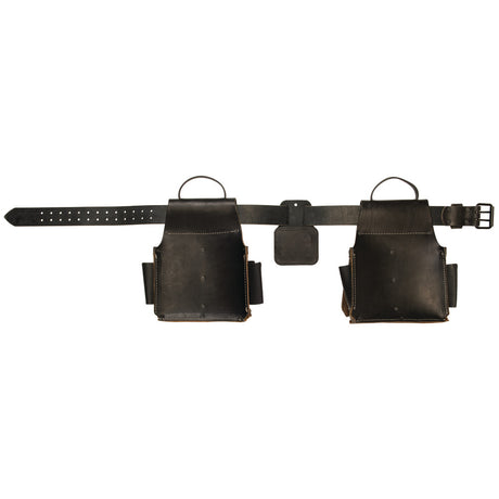 Leather Electrician Tool Belt L/XL Brown