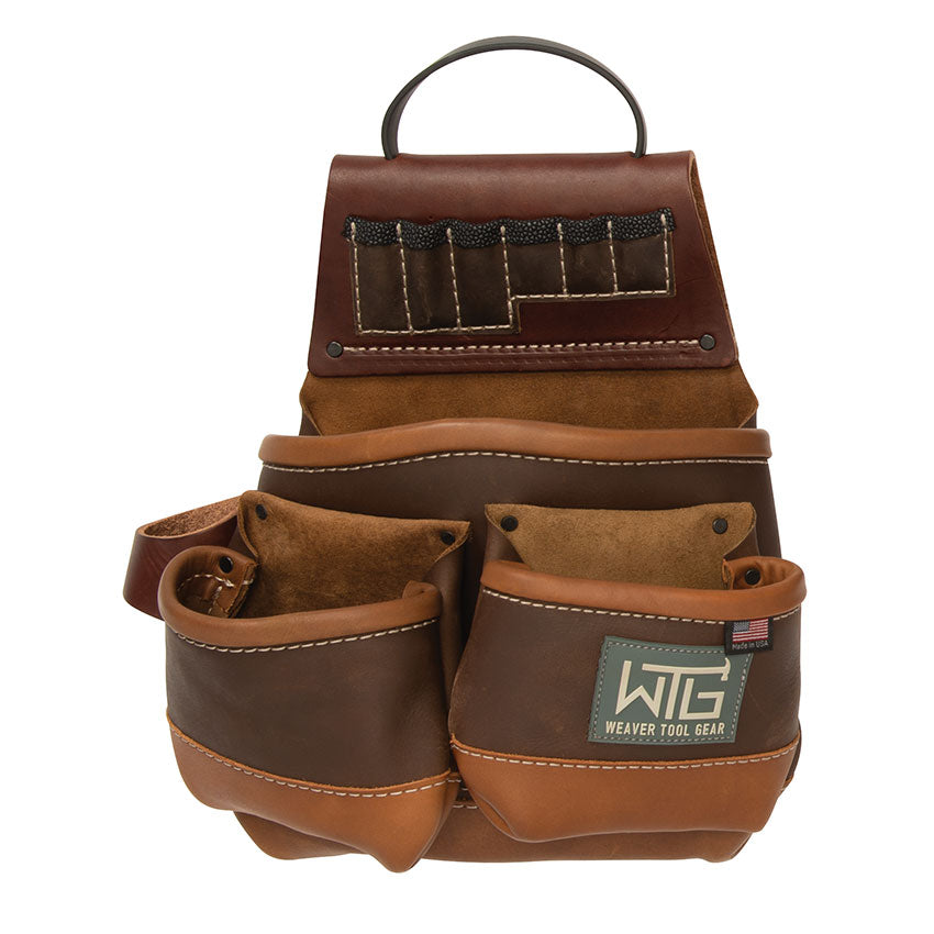 Weaver Tool Gear 85850-91-01, Right Brown Leather Pro Framer Pouch