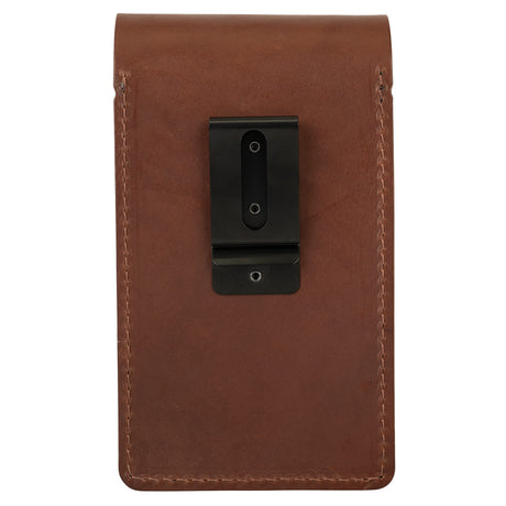Leather Clip-On Cell Phone Holder