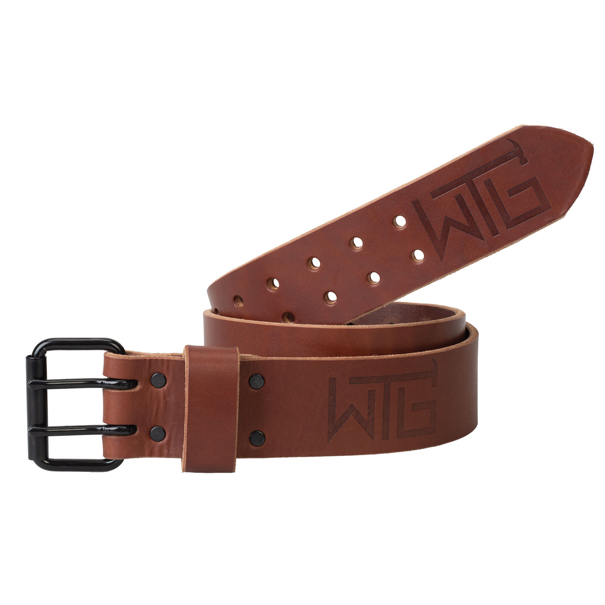 2" Bridle Leather Belt, Brown